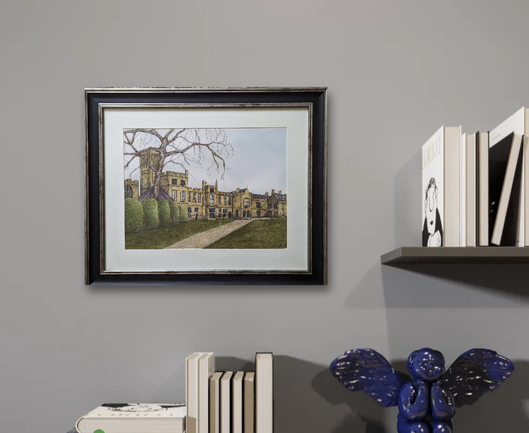 A3 Sketch, Newstead Abbey.