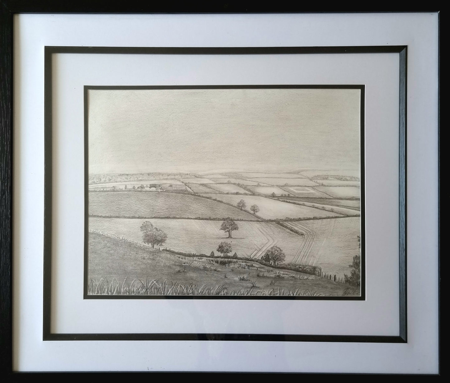 A3 Signed Sketch Robin Hoods Hill