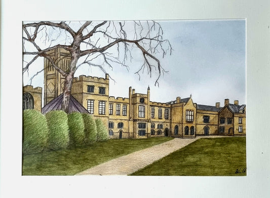 A3 Sketch, Newstead Abbey.
